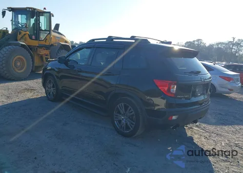 2019 Honda Passport Ex-L z USA, uszkodzony, nr VIN 5FNYF7H59KB010895